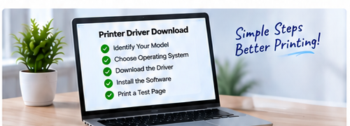 Printer driver download checklist