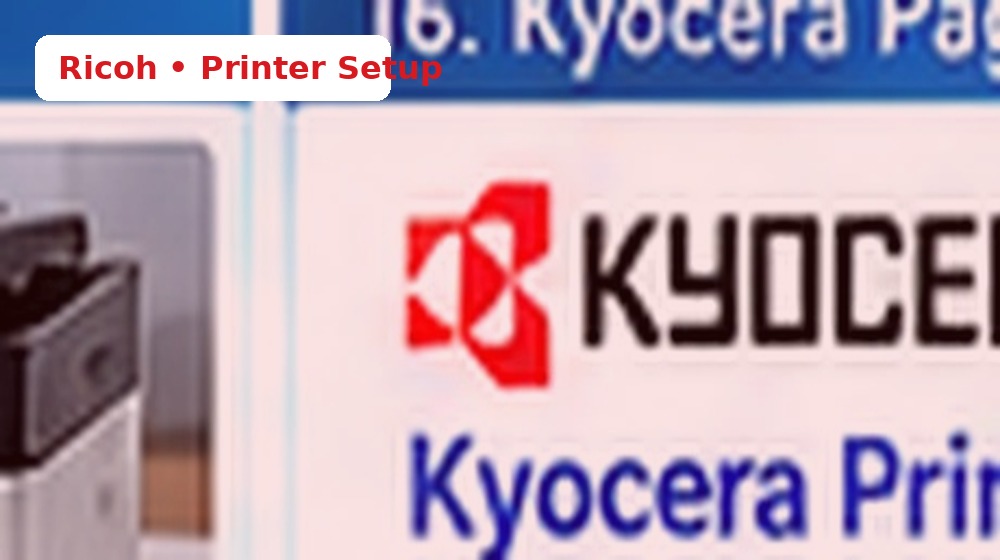Printer setup