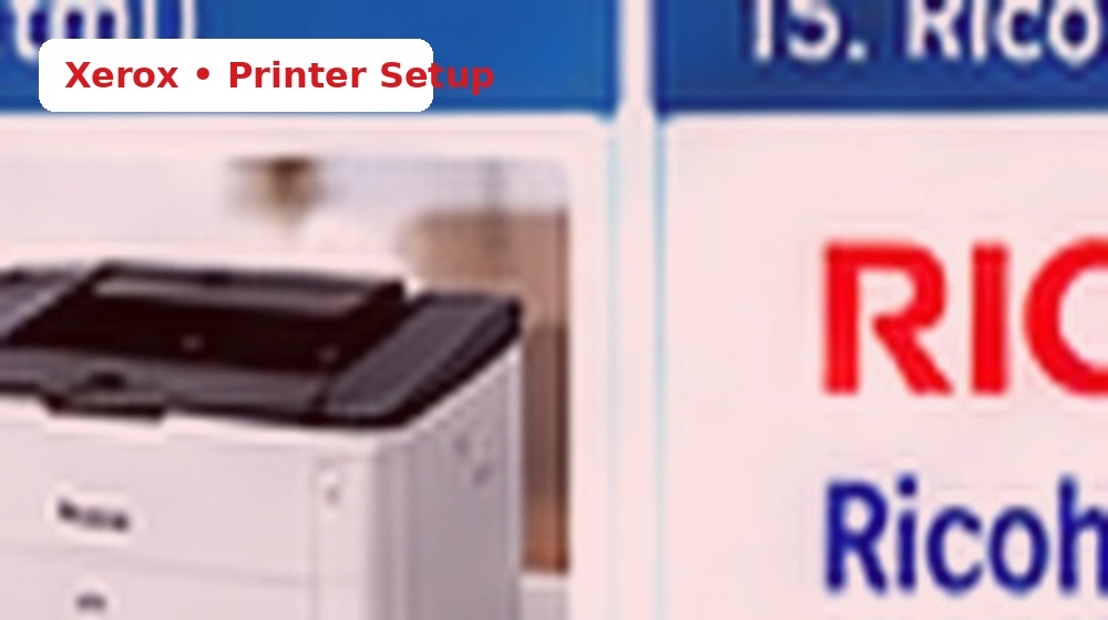 Printer setup