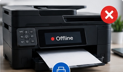 Printer offline